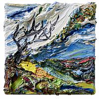 Harry Meyer Baum mit WeiA 20 x 20 cm